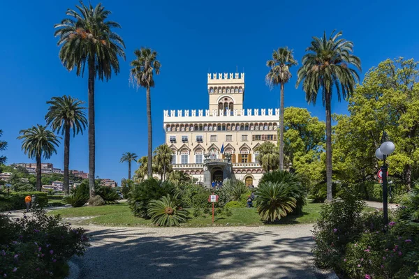 Villa Negrotto Cambiaso in Arenzano — Stok fotoğraf