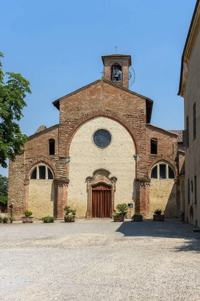 Rivalta 圣玛丽修道院 — 图库照片
