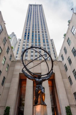 Atlas heykeli Rockfeller Merkezi