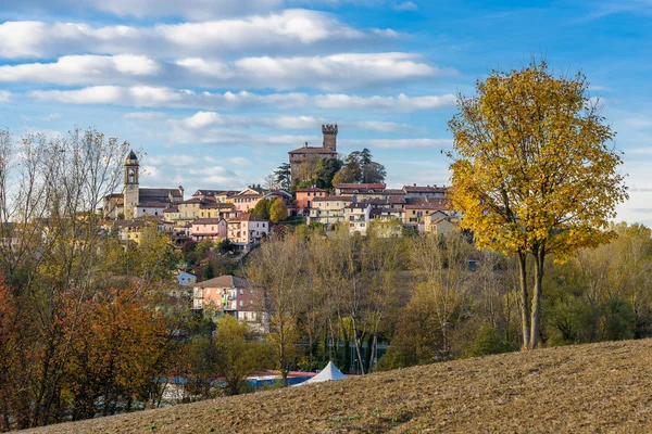 Herfst in Trisobbio — Stockfoto