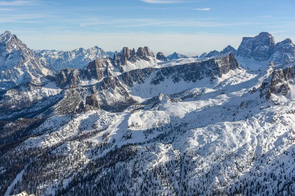 Tofane von lagazuoi aus gesehen — Stockfoto