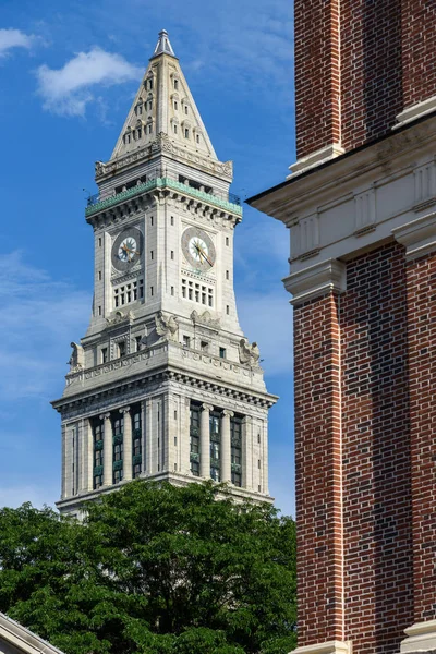 Custom House Tower w Bostonie — Zdjęcie stockowe