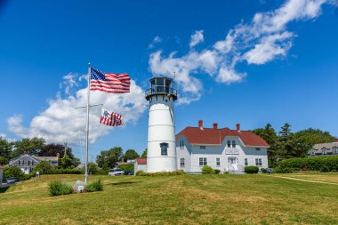 Chatham Light at Cape Cod clipart