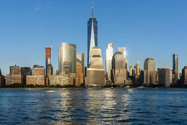 Skyline von Lower Manhattan — Stockfoto