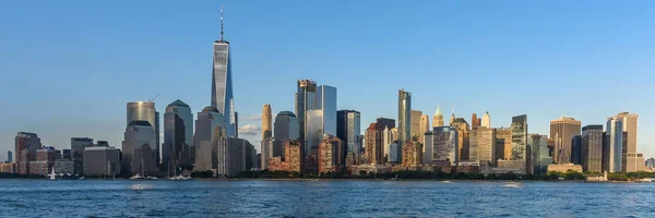 Horisont av nedre manhattan — Stockfoto