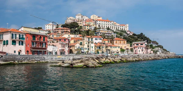 De maritieme dorp van Porto Maurizio — Stockfoto