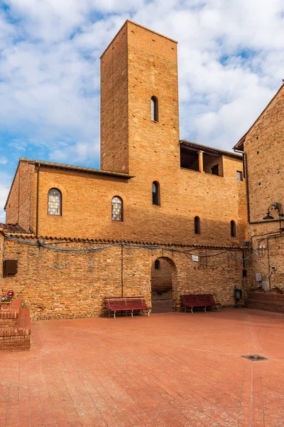 Huis van Boccaccio in Certaldo — Stockfoto