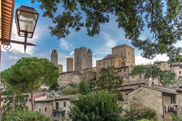 San Gimignano的塔楼 — 图库照片