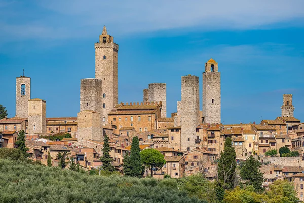 Het dorp San Giminignano — Stockfoto