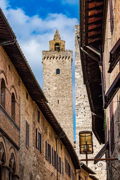 San Gimignano的Torre Grossa — 图库照片