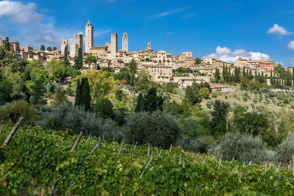 Das dorf von san giminignano — Stockfoto