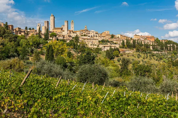 Das dorf von san giminignano — Stockfoto