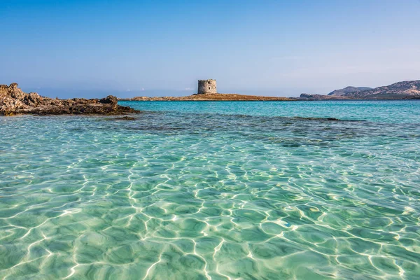 Das seewasser in stintino — Stockfoto