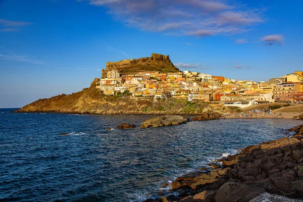 El pueblo de Castelsardo — Foto de Stock