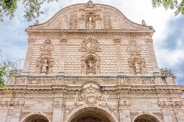 Fachada de la Catedral de Sassari — Foto de Stock