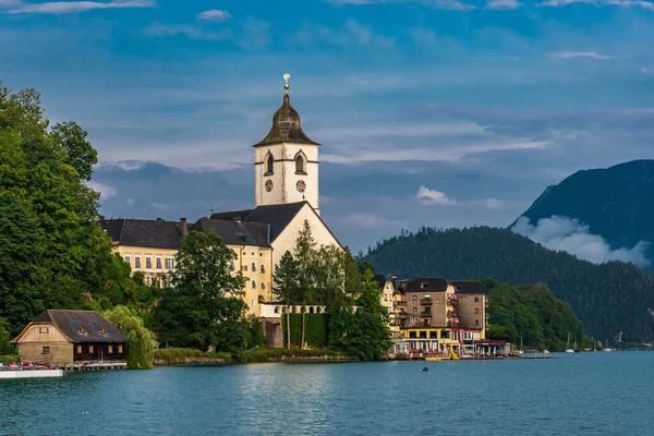 Stara Wioska Sankt Wolfgang Wolfgangsee Salzkammergut Austria — Zdjęcie stockowe