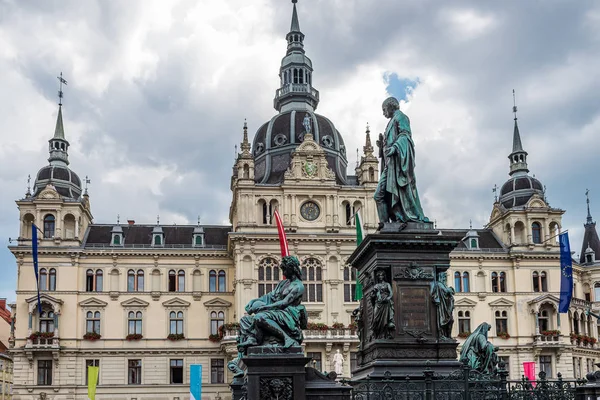 Radnice Grazu Hlavním Náměstí Města Štýrsku Rakousko — Stock fotografie