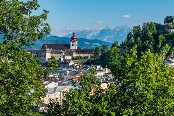 Abadia Nonnberg Mosteiro Beneditino Salzburgo Áustria Fundado 712 715 Por — Fotografia de Stock