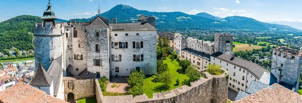 Avusturya Nın Salzburg Kentindeki Küçük Bir Tepe Olan Festungsberg Tepesinde — Stok fotoğraf