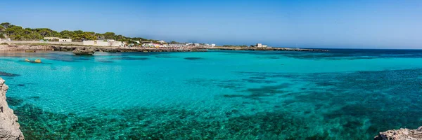Das Transparente Meerwasser Von Lido Burrone Favignana Ägadische Inseln Sizilien — Stockfoto