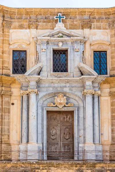 Kerk Van Saint Mary Van Admiraal Ook Wel Martorana Genoemd — Stockfoto