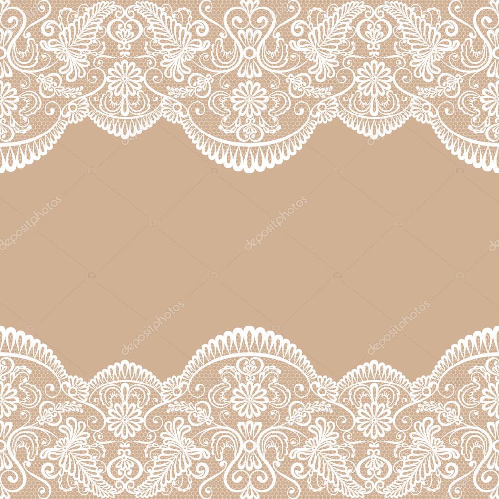 seamless lace border