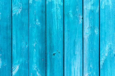 Doğal desenli eski mavi ahşap doku.