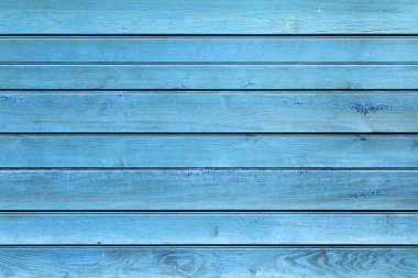 Doğal desenli eski mavi ahşap doku.