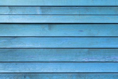 Doğal desenli eski mavi ahşap doku.