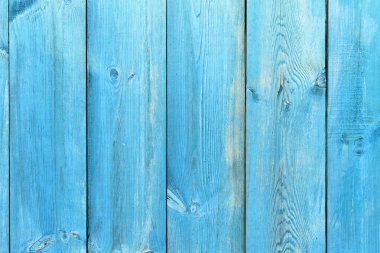 Doğal desenli eski mavi ahşap doku.