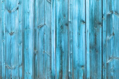 Doğal desenli eski mavi ahşap doku.