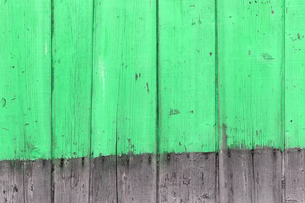 La vecchia texture di legno verde con motivi naturali — Foto Stock