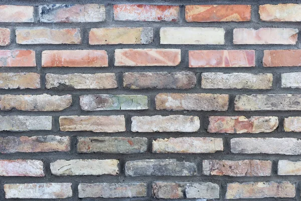 Background of old brick wall pattern texture. — Stock Photo, Image