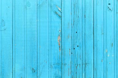Doğal desenli eski mavi ahşap doku.