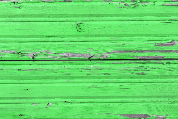 La vecchia texture di legno verde con motivi naturali — Foto Stock