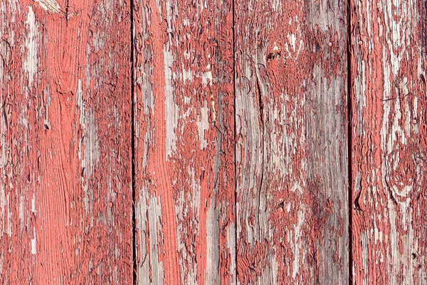 古い塗装木製の壁-テクスチャや背景 — ストック写真