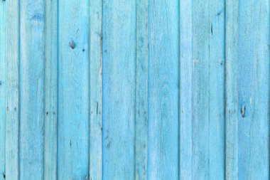 Doğal desenli eski mavi ahşap doku.