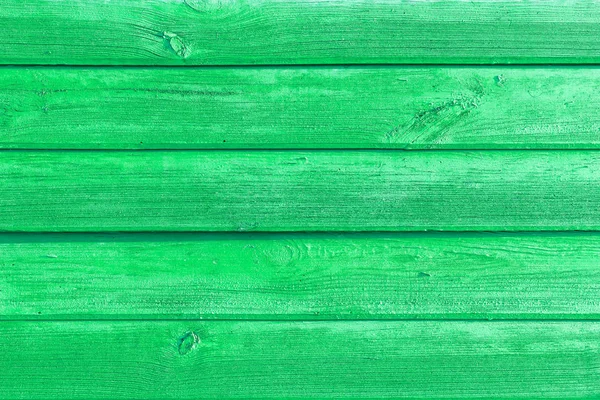 A velha textura de madeira verde com padrões naturais — Fotografia de Stock