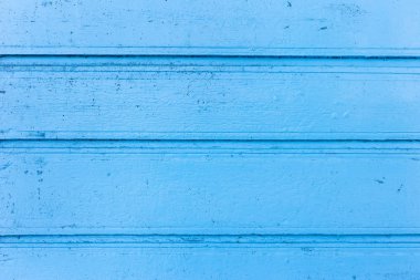 Doğal desenli eski mavi ahşap doku.