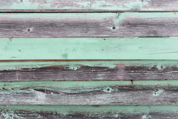 La vieja textura de madera verde con patrones naturales — Foto de Stock