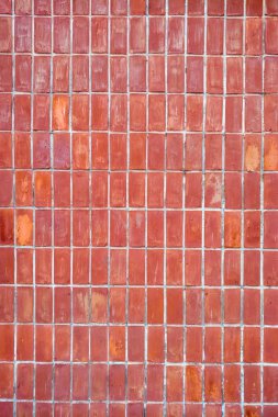 Eski tuğla duvar deseninin arkaplanı.