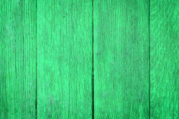 La vieja textura de madera verde con patrones naturales —  Fotos de Stock