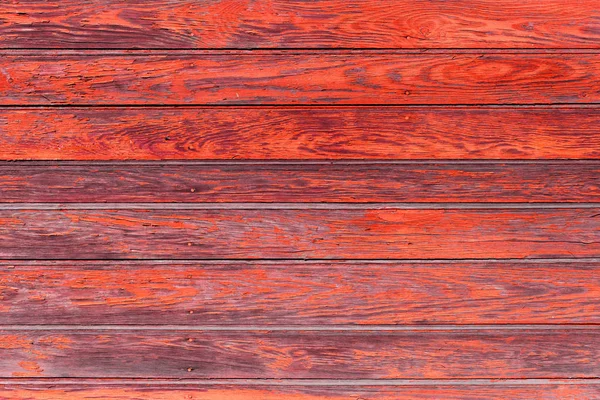 Die alte rote Holzstruktur mit natürlichen Mustern — Stockfoto