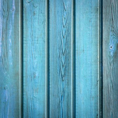 Doğal desenli eski mavi ahşap doku.