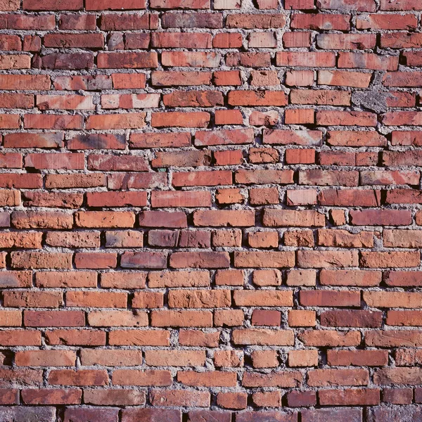 Background of old brick wall pattern texture. — Stock Photo, Image