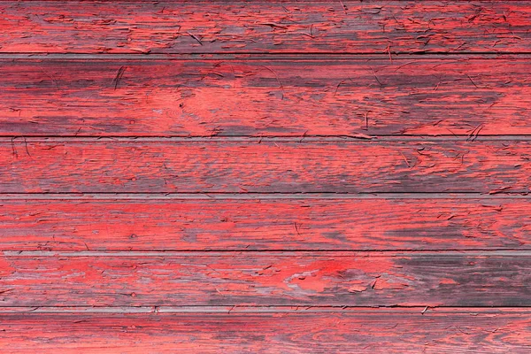 La vieille texture de bois rouge avec des motifs naturels — Photo