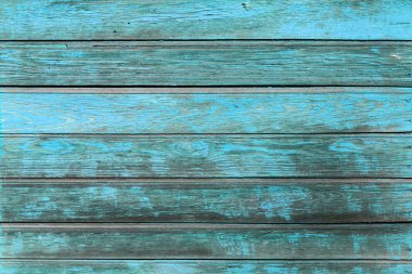Doğal desenli eski mavi ahşap doku.