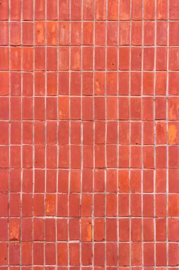 Eski tuğla duvar deseninin arkaplanı.