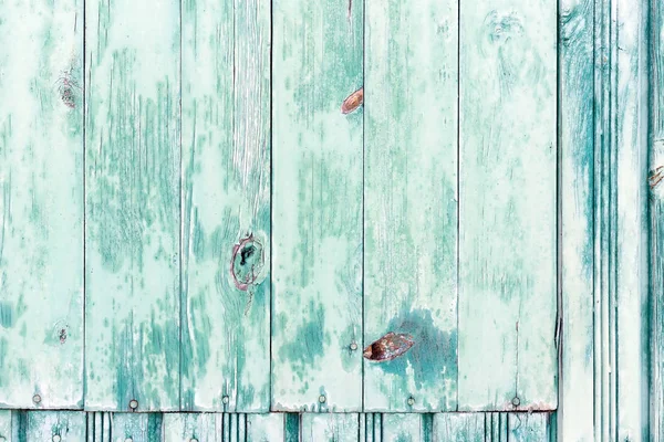 Pared de madera pintada antigua - textura o fondo — Foto de Stock