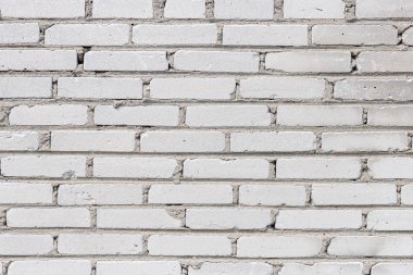 Eski beyaz tuğla bir duvarın arka plan dokusu